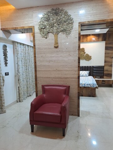 Living Room in 1 BHK Apartment at Khar West – for Rent