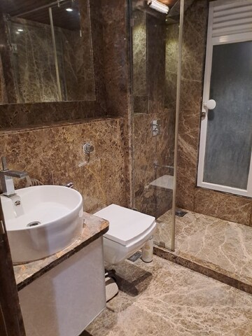 Bathroom in 1 BHK Apartment at Khar West – for Rent