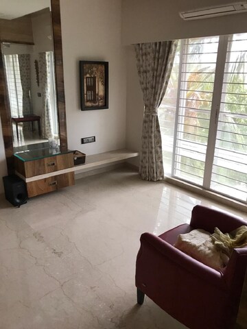 Living Room in 1 BHK Apartment at Khar West – for Rent