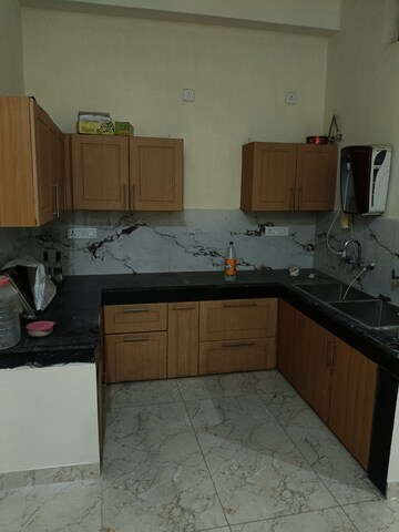 Kitchen in 2 BHK Builder Floor at Dhakoli – for Rent