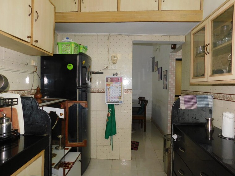 Kitchen, ev-crystal 3 Bedroom 1250 Sq.Ft. Apartment In Kopar Khairane Navi Mumbai 8585976