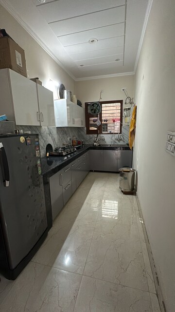 Kitchen in 2 BHK Builder Floor at Dhakoli – for Rent