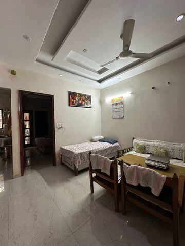 Living Room in 2 BHK Builder Floor at Dhakoli – for Rent