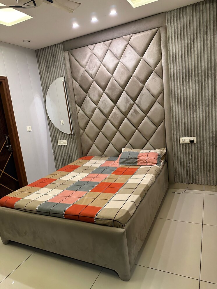 Bedroom, motia-blue-ridge 3 Bedroom 1000 Sq.Ft. Builder Floor In Dhakoli Zirakpur 8585989