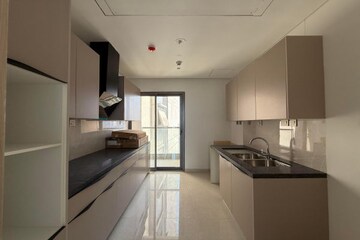 Kitchen in 4 BHK Apartment at Rustomjee Crown, Prabhadevi – for Sale