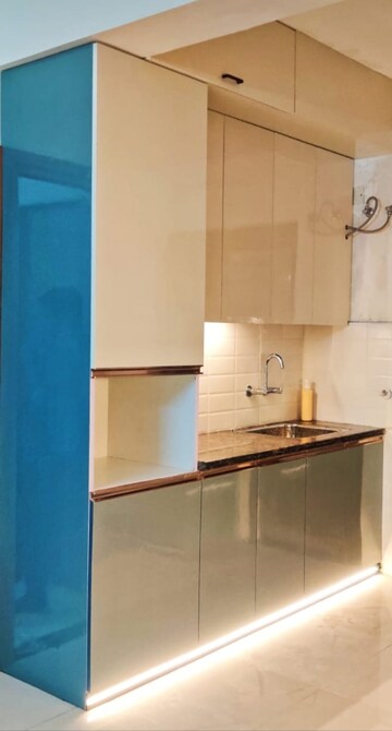Kitchen in 3 BHK Apartment at Azeagaia Botanica, Vrindavan Yojna – for Rent