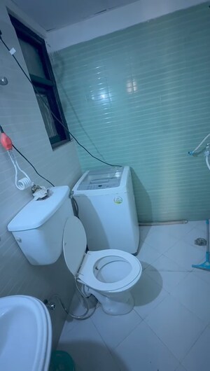 Bathroom in 2 BHK Apartment at JKG Palm Resort, Raj Nagar Extension – for Sale