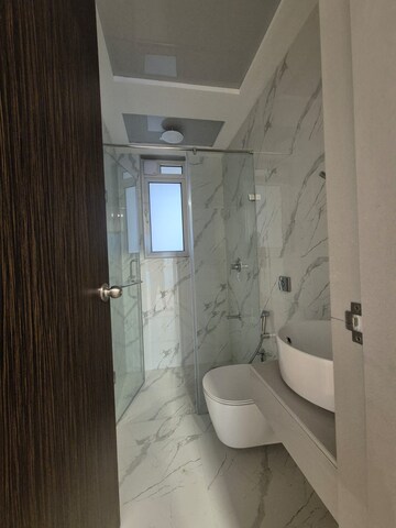Attached Bathroom in 2 BHK Apartment at Aurum Q Islands, Ghansoli – for Rent