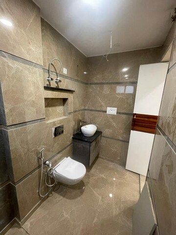 Bathroom in 3 BHK Builder Floor at Shalimar Bagh – for Sale