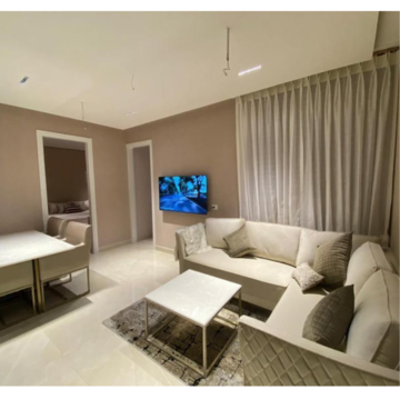 Living Room in 2 BHK Apartment at Chandigarh Airport – for Sale