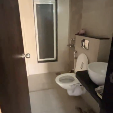 Bathroom in 2 BHK Apartment at JP North Celeste, Hatkesh Udhog Nagar – for Rent