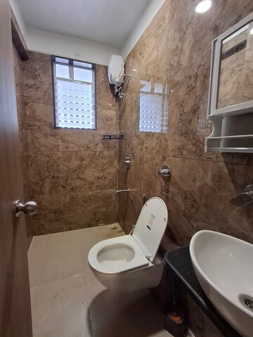 Bathroom in 2 BHK Apartment at Akruti Aneri, Andheri East – for Rent
