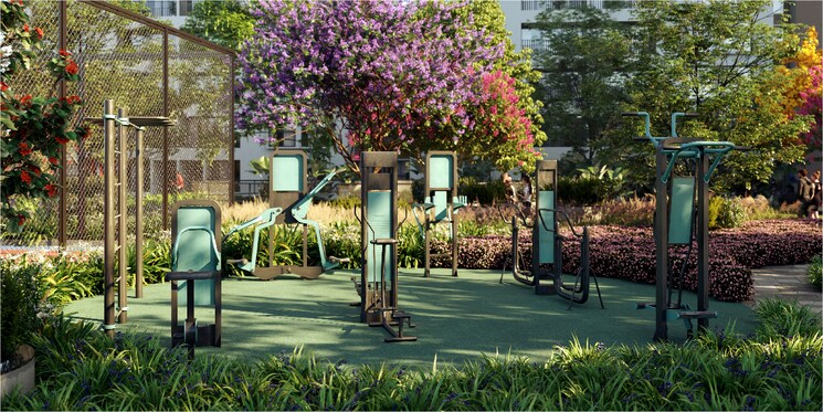 Garden, godrej-splendour 3 Bedroom 1529 Sq.Ft. Apartment In Whitefield Bangalore 8586213