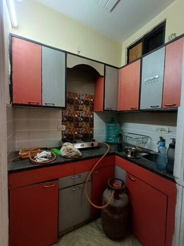 Kitchen in 1.5 BHK Builder Floor at Ashok Nagar – for Rent