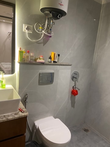 Bathroom in 3 BHK Builder Floor at Pitampura – for Rent