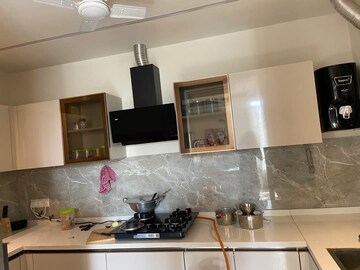 Kitchen in 3 BHK Builder Floor at Pitampura – for Rent