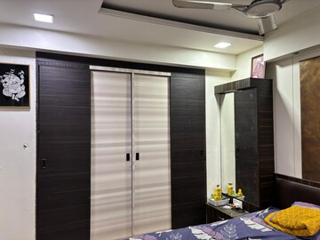 Bedroom in 1 BHK Apartment at Raunak Bliss, Ghodbunder Road – for Rent