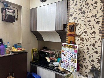 Master Bedroom in 1 BHK Apartment at Raunak Bliss, Ghodbunder Road – for Rent