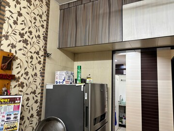 Kitchen in 1 BHK Apartment at Raunak Bliss, Ghodbunder Road – for Rent