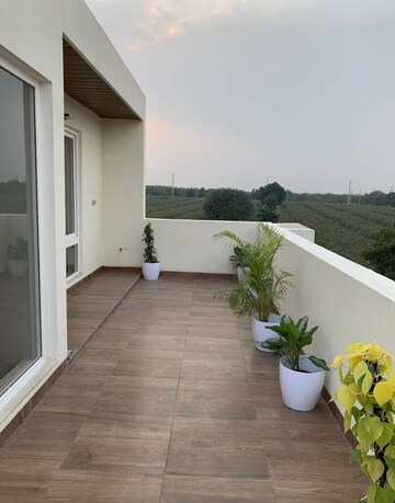 Balcony in 4 BHK Villa at My Home Ankura, Tellapur – for Rent