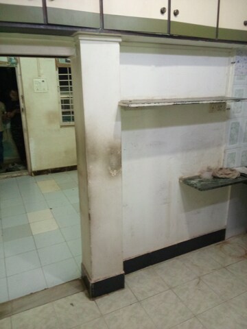 Kitchen in 1 RK Apartment at Mahesh Nagar CHS, Goregaon West – for Rent