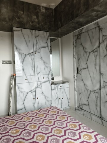 Bathroom in 1 BHK Apartment at Raunak Bliss, Ghodbunder Road – for Rent
