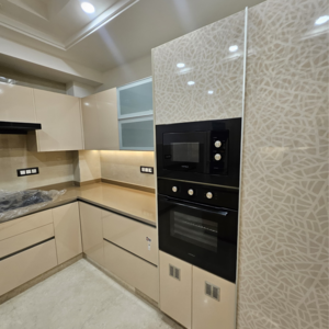 Kitchen in 4 BHK Builder Floor at New Rajinder Nagar – for Sale