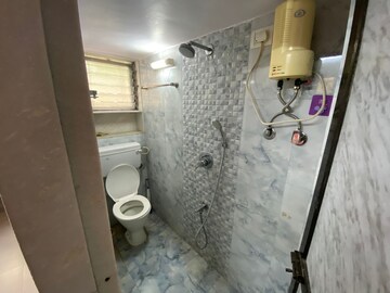 Bathroom in 3 BHK Apartment at Troika Apartment, Andheri West – for Rent