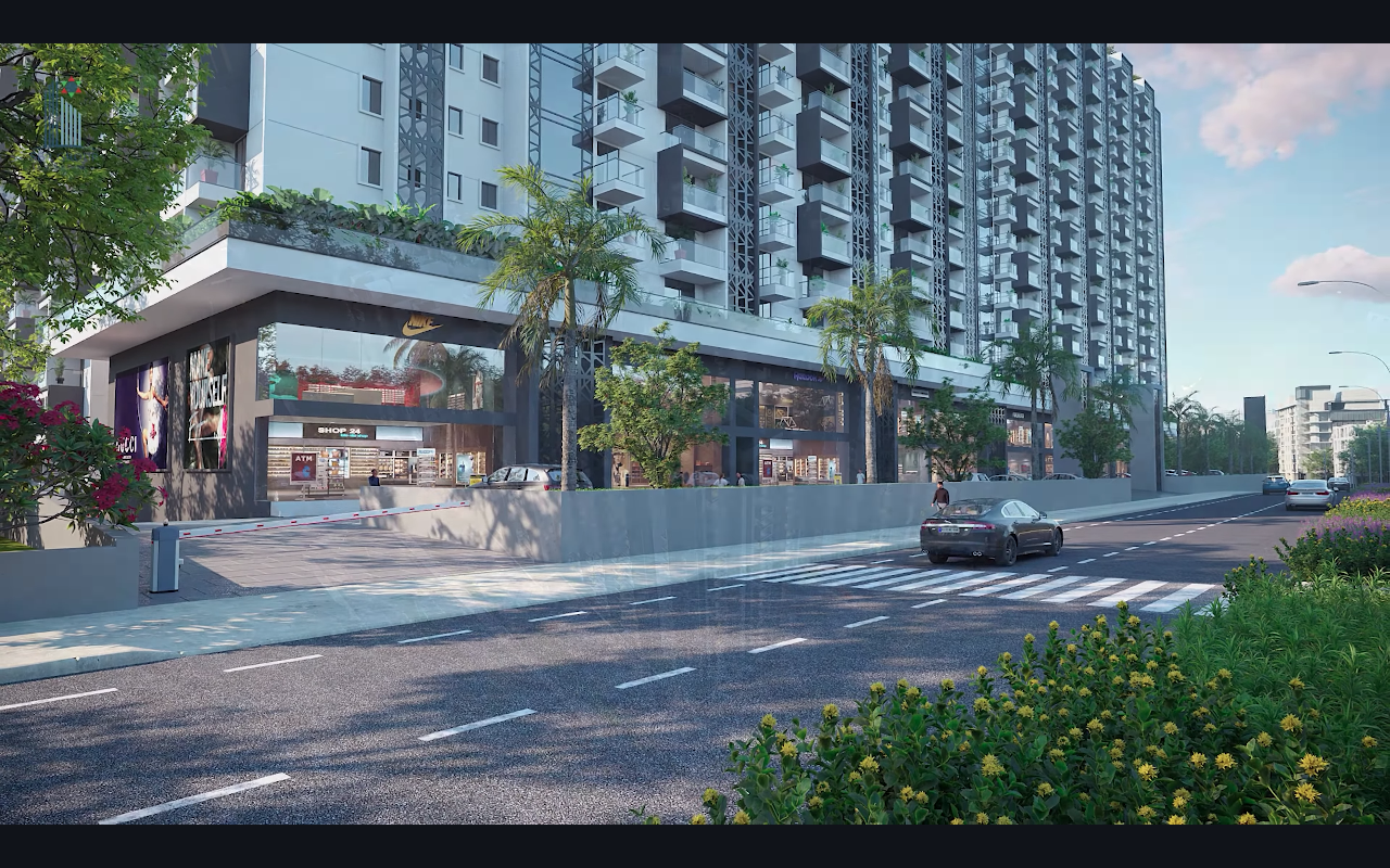 3 BHK + Study Room 1628 Sq.Ft. Apartment in SBR One Residence