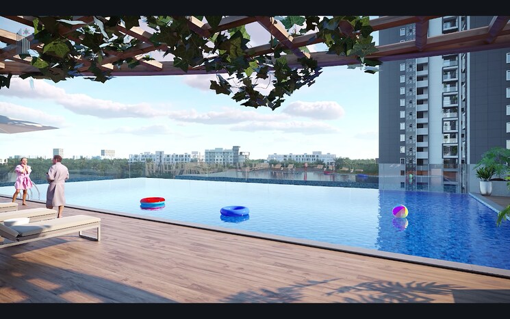 Swimming Pool, sbr-one-residence 3 Bedroom 1628 Sq.Ft. Apartment In Whitefield Bangalore 8586394