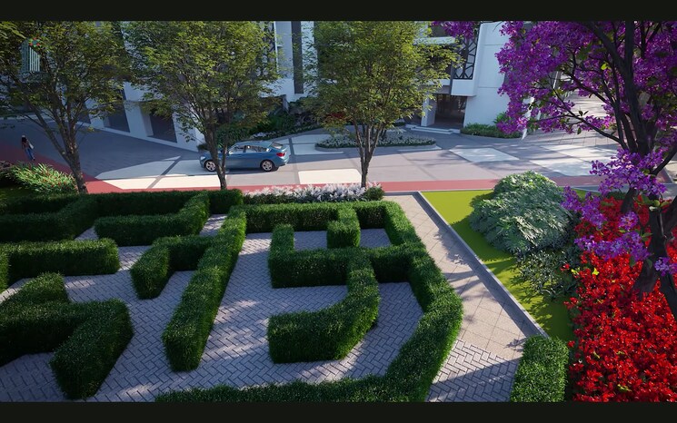 Garden, sbr-one-residence 3 Bedroom 1628 Sq.Ft. Apartment In Whitefield Bangalore 8586394