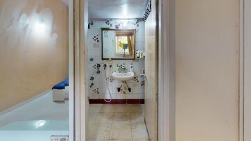 Bathroom in 1 BHK Apartment at Ballerina Apartment, Andheri West – for Rent
