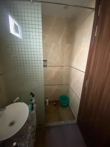 Bathroom in 2 BHK Builder Floor at Malviya Nagar – for Rent