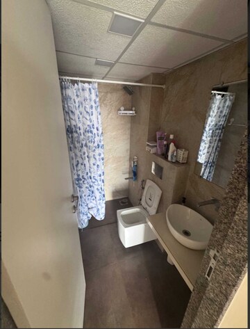 Bathroom in 1 BHK Apartment at Kanakia Silicon Valley, Powai – for Rent