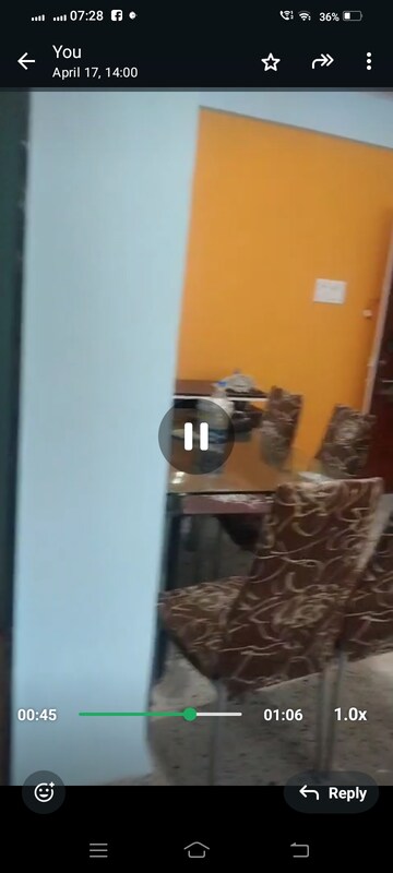 Staircase in 1 BHK Apartment at Sai Baba Vihar Complex, Ghodbunder Road – for Rent