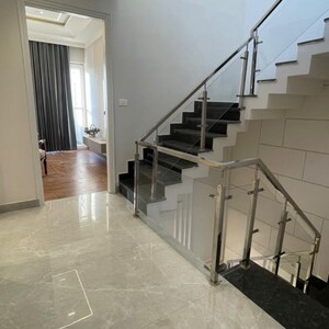 Staircase in 3 BHK Villa at Patiala Road – for Sale