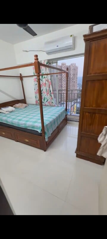 Bedroom in 1 BHK Apartment at Ashar Metro Towers, Vartak Nagar – for Rent