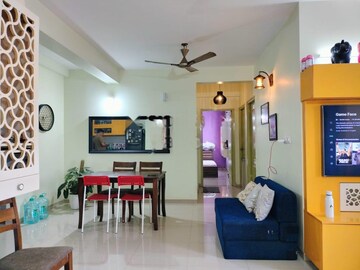 Living Room in 3 BHK Apartment at Bren Woods, Electronic City – for Sale
