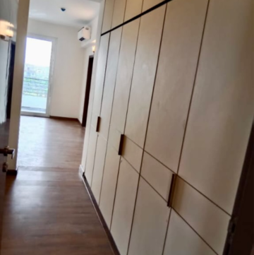 Staircase in 4 BHK Apartment at DLF Alameda, Southern Peripheral Road – for Rent