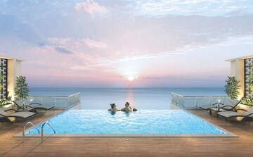 Swimming Pool in 3 BHK Penthouse at Mormugao – for Sale