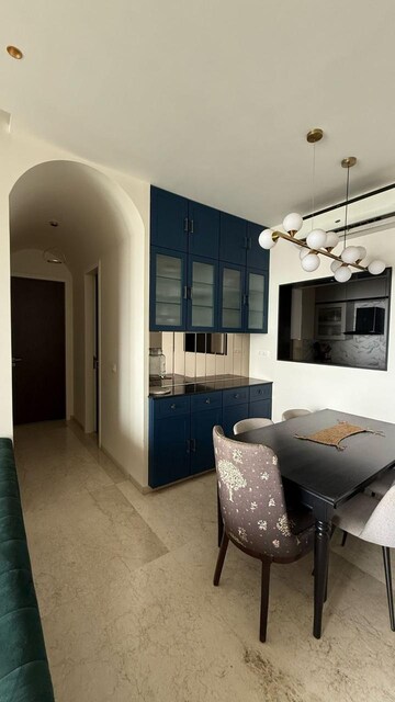Living Room in 2 BHK Apartment at Kanakia Paris, Bandra East – for Rent
