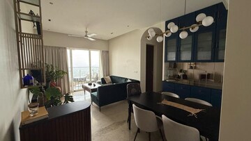 Living Room in 2 BHK Apartment at Kanakia Paris, Bandra East – for Rent