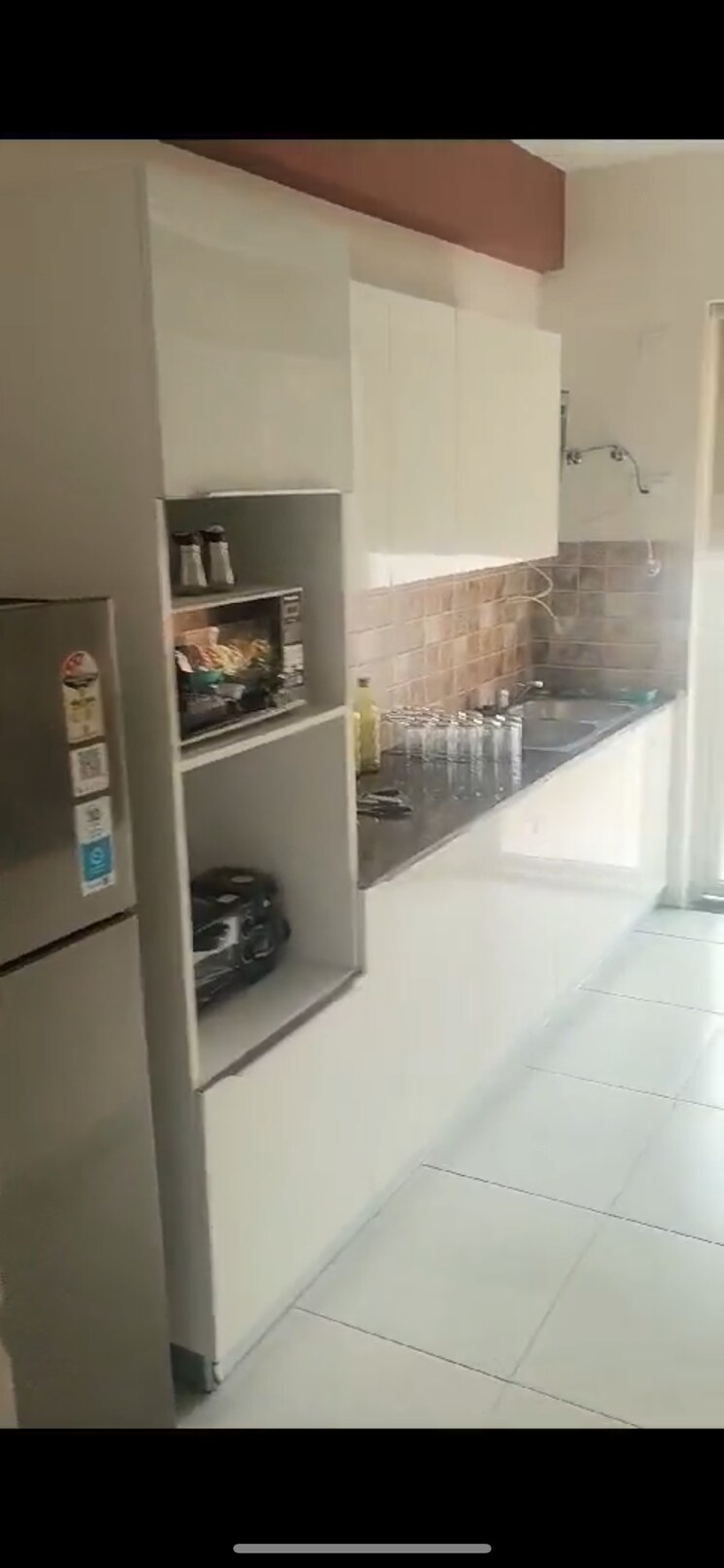 Kitchen, sushma-valencia 3 Bedroom 2250 Sq.Ft. Apartment In International Airport Road Zirakpur 8586671