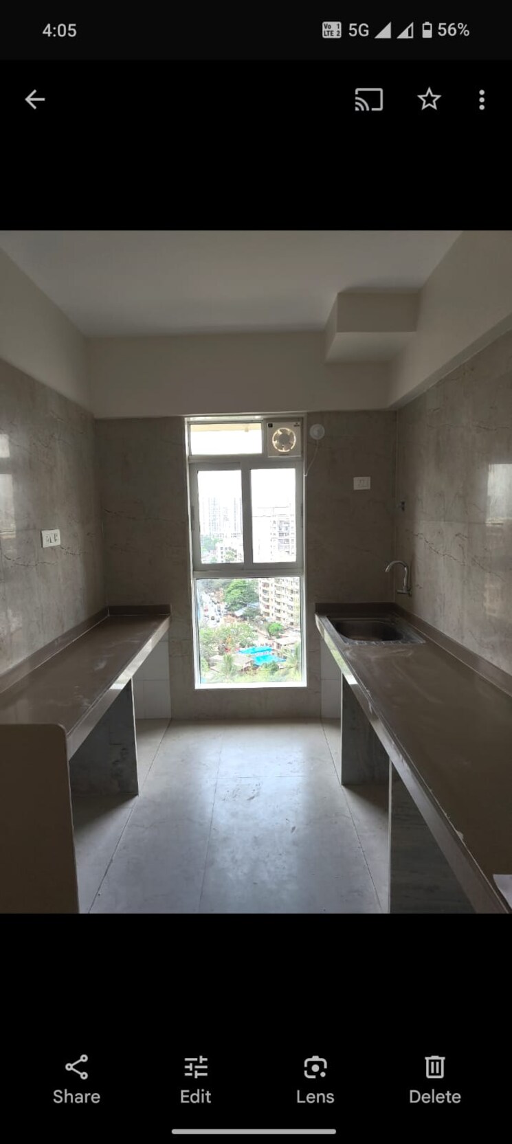 Kitchen, veena-smart-homes 1 Bedroom 393 Sq.Ft. Apartment In Kandivali West Mumbai 8586684