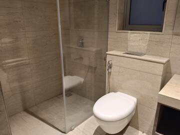 Bathroom in 3 BHK Apartment at Oberoi Sky City, Borivali East – for Rent