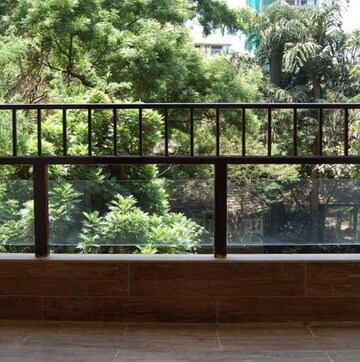 Balcony in 3 BHK Apartment at Dunkeld Apartment, Malabar Hill – for Rent