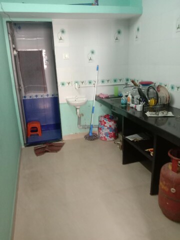 Kitchen in 1 BHK Independent House at Janwadi – for Rent