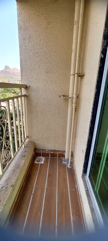 Balcony in 2 BHK Apartment at Parsik Nagar – for Sale