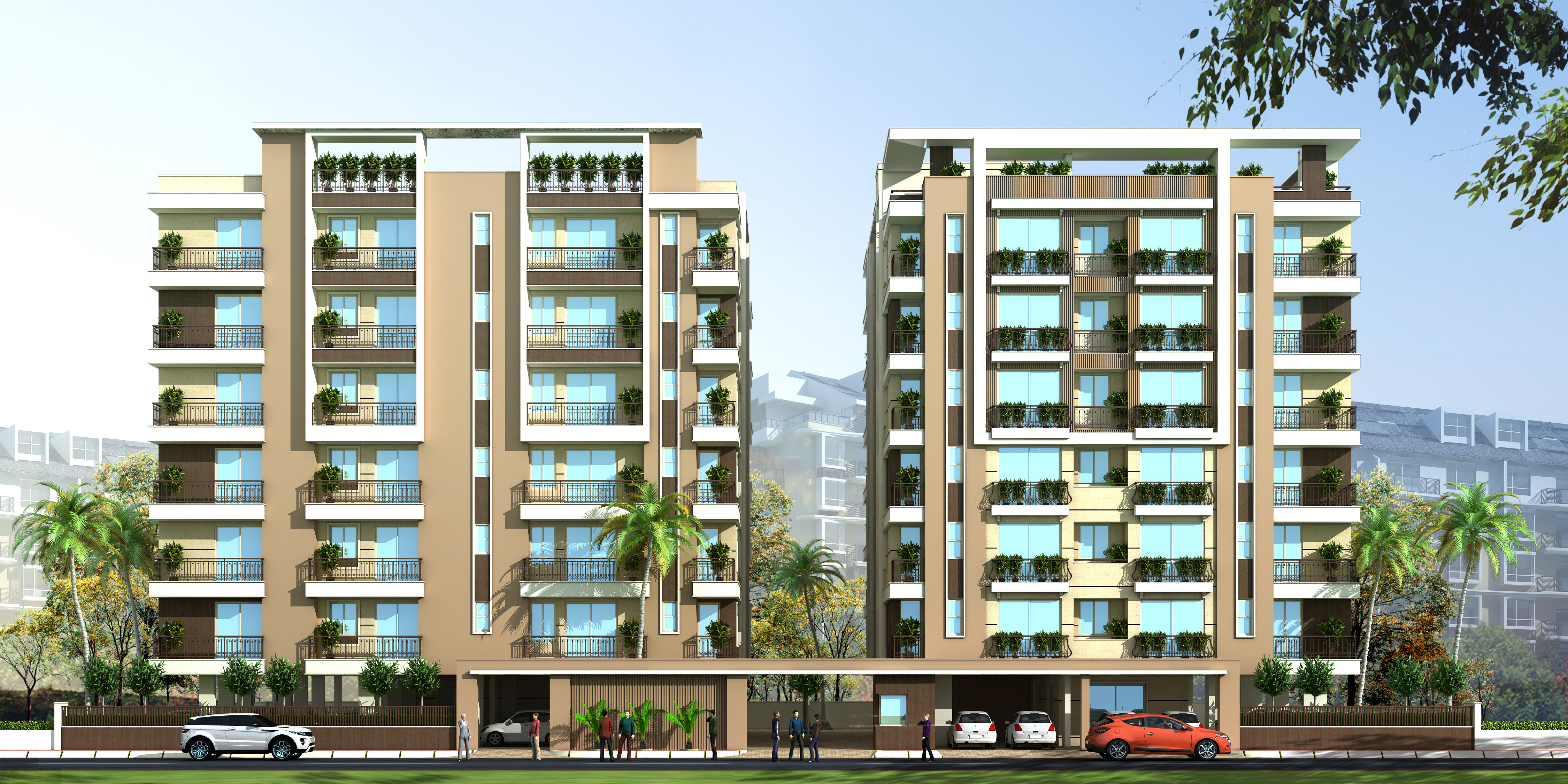 3 BHK Apartment For Sale in Balaji The Grand Arch