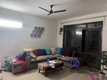 Living Room in 3 BHK Apartment at Unitech Uniworld Gardens, Sector 47 – for Sale